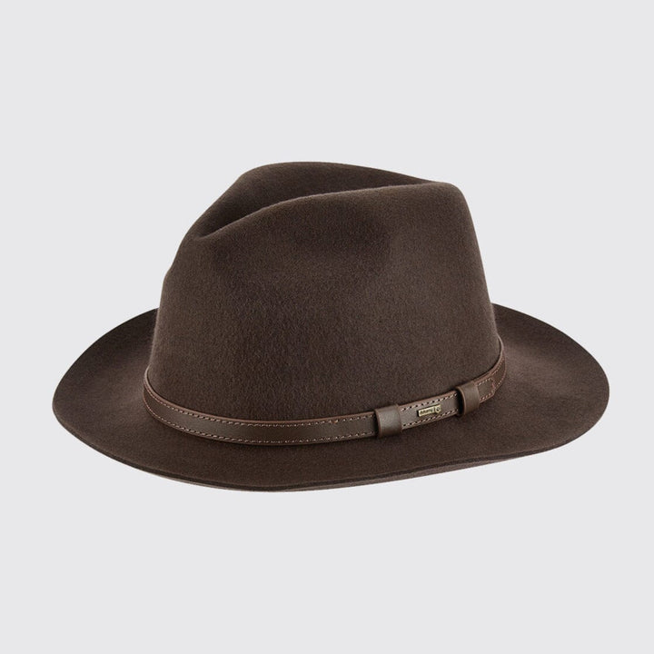 Dubarry Frontier Fedora Hat - brun