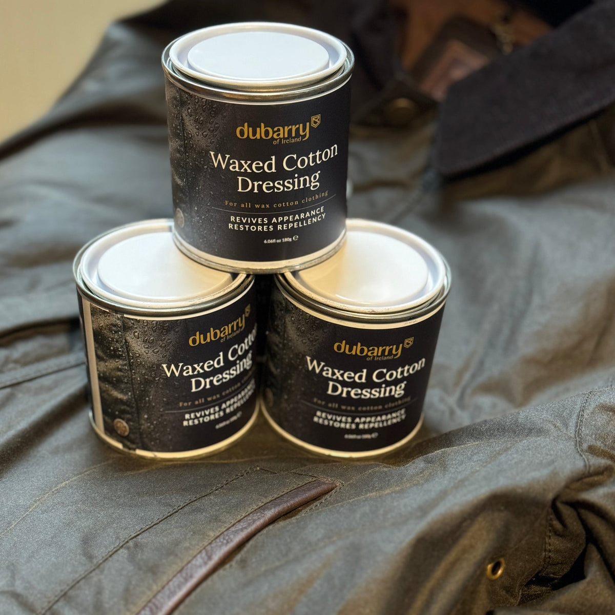 Waxed Cotton Dressing voks til oilskin 180 gr. Godsejeren.dk