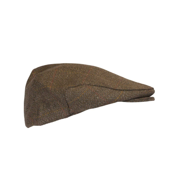 Tweed Country sixpence hat, brun