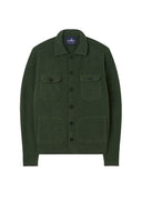 Ferndale Explorer strikket overshirt, herre, kogt lammeuld, rosemary