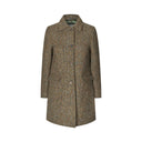 Marly Tweed Coat dame, Magee Tweed, chunky sildeben mønster