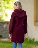 Duffle coat "Ladies's Duffle", vinrød