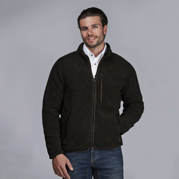 Victor Pile Fleece Jacket, mørk brun