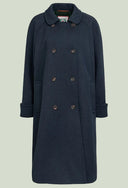 Franken & Cie Ladies Doubleface frakke, Doubleface Loden, marineblå