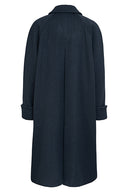 Franken & Cie Ladies Doubleface frakke, Doubleface Loden, marineblå