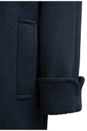 Franken & Cie Ladies Doubleface frakke, Doubleface Loden, marineblå