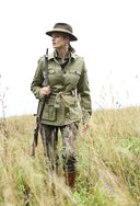 Franken & Cie Safari jakke, twill, dame