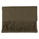 Halstørklæde, olivengrøn, cashmere
