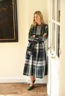 Gordon Tartan kjole, med klantern, grøn