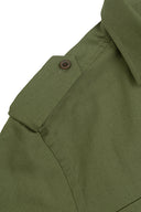 Skjorte Anna safari, dame, twill, olivengrøn