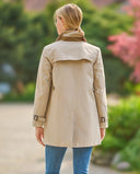 Clarissa ladies trench coat, beige