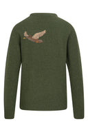 Franken & Cie Ladies Duckie Pullover, grøn merinould