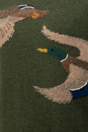 Franken & Cie Ladies Duckie Pullover, grøn merinould