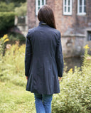 Victoria ladies coat sommerfrakke, marineblå