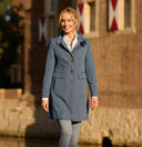 Victoria ladies coat sommerfrakke, moonlight blå