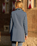 Victoria ladies coat sommerfrakke, moonlight blå