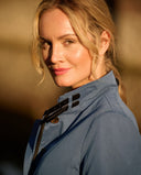 Victoria ladies coat sommerfrakke, moonlight blå
