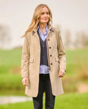 Victoria ladies coat sommerfrakke, sand