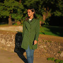 Victoria ladies coat sommerfrakke, racing green