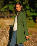 Victoria ladies coat sommerfrakke, racing green