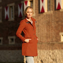 Victoria ladies coat sommerfrakke, burnt orange