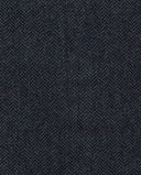 Emilia Tweed Coat dame, Cashmere and Wool Tweed, blue herringbone farve 610