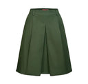 Cotton twill nederdel, grøn