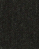 Lea tweed vest, Harris Tweed, koksgrå (charcoal)