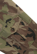 Cargobukser Camouflage, dame, italiensk kanvas