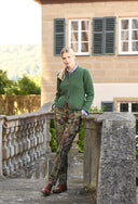 Cargobukser Camouflage, dame, italiensk kanvas