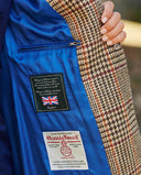 Emilia Tweed Coat dame, Harris Tweed, Prince of Wales tern