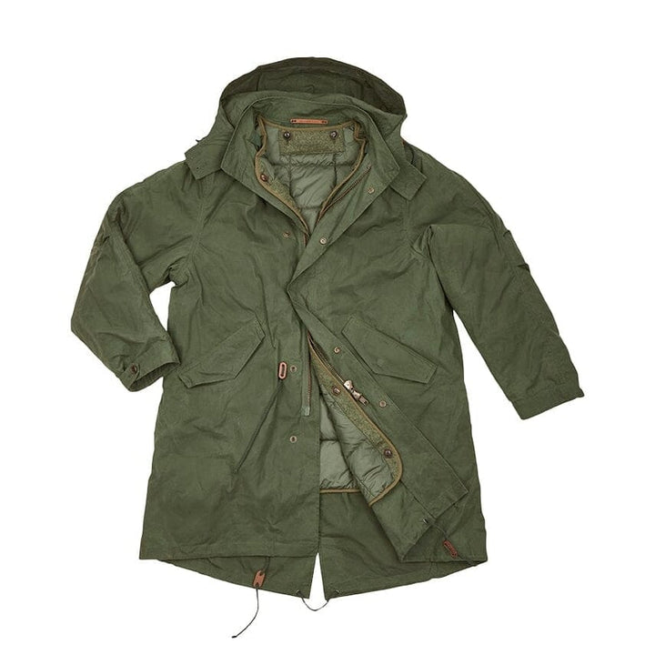 Jagtparka Halley Stevenson bomuld, grøn