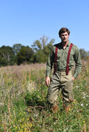 Franken & Cie Safari ridebukser, twill, herre
