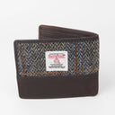 Tegnebog Harris Tweed og læder, Clinton brun