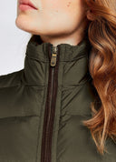 Spiddal Quilted Gilet, olive
