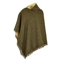 Hazelwood Tweed Poncho, Heath