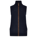 Sheedy Ladies Knitted Bodywarmer, navy
