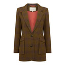 Sandringham Tweed Country Jacket, chestnut & mulberry check