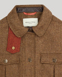 Beaufort Tweed Country Jacket, taupe herringbone