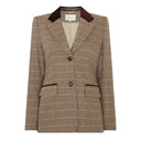 Kensington Tweed Jacket, Sage and Chocolate Check