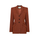 Barnsley Merino Wool Jacket, amber burnt orange