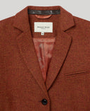 Barnsley Merino Wool Jacket, amber burnt orange