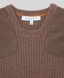 Kinalba Crew Neck Tank vest, mocha brun