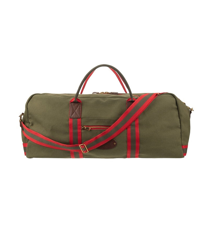 Weekender Duffle Bag Large, grøn lærred