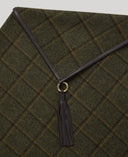 Cotswold Tweed Cape, uld, mørkegrøn, one size