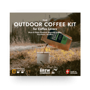 Outdoor Coffee gaveæske med udendørs kaffekit: 3 poser á 2 kopper