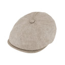 Bakerboy sommer hat, hør, beige