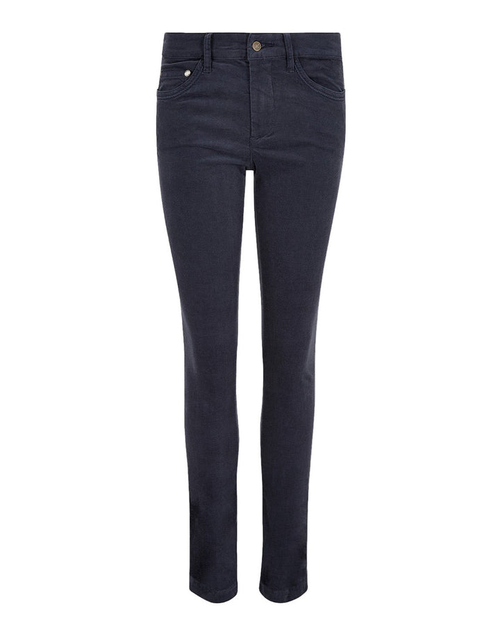 Honeysuckle, indigo, ladies bukser, babyfløjl m. stretch