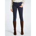 Honeysuckle, indigo, ladies bukser, babyfløjl m. stretch