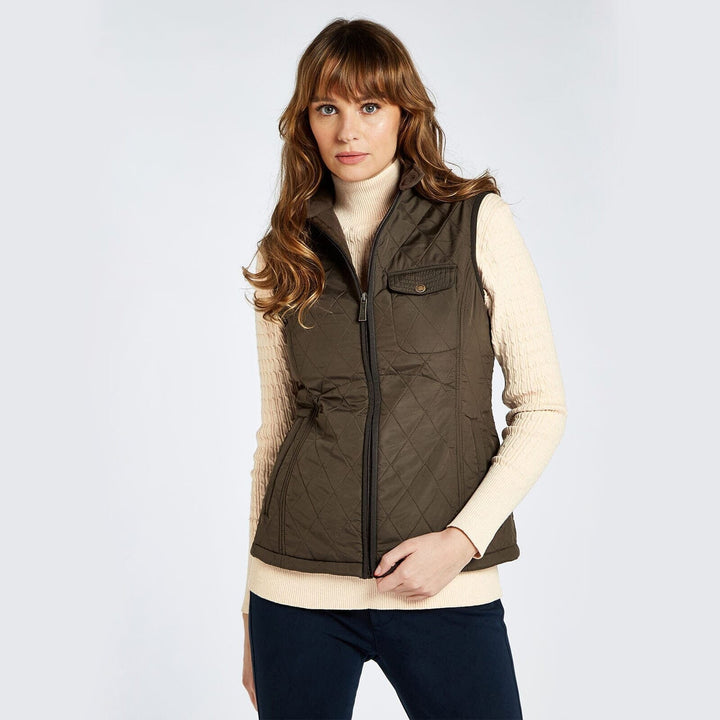 Rathdown Quilted Gilet, Olive